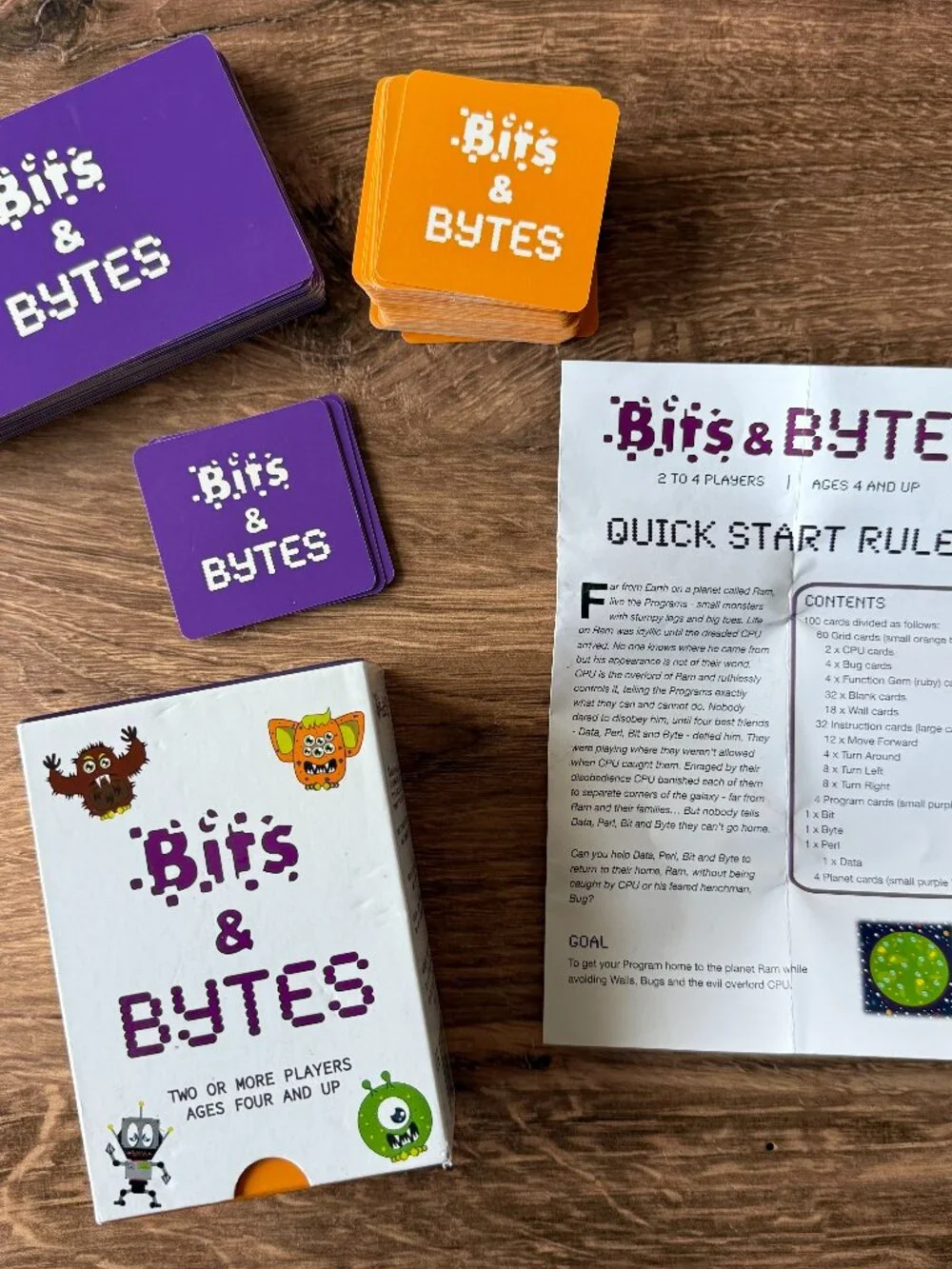 Bits & Bytes STEM Coding Card Game Complete